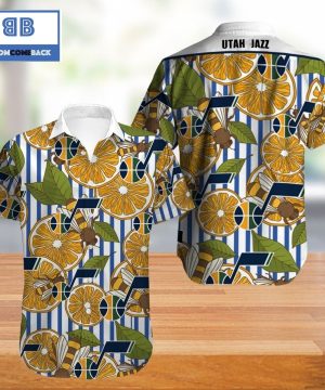 Vintage NBA Utah Jazz Hawaiian Shirt