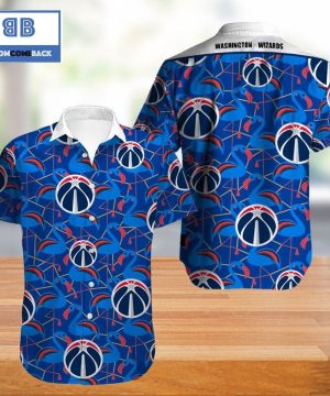 Vintage NBA Washington Wizards Hawaiian Shirt