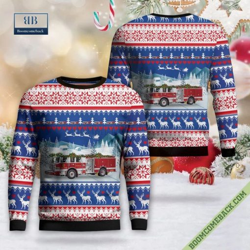 Virginia, Arlington County Fire Department Ugly Christmas Sweater