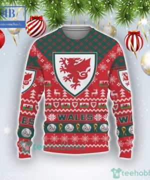 Wales National Football Team World Cup 2022 Qatar Style 1 Ugly Christmas Sweater