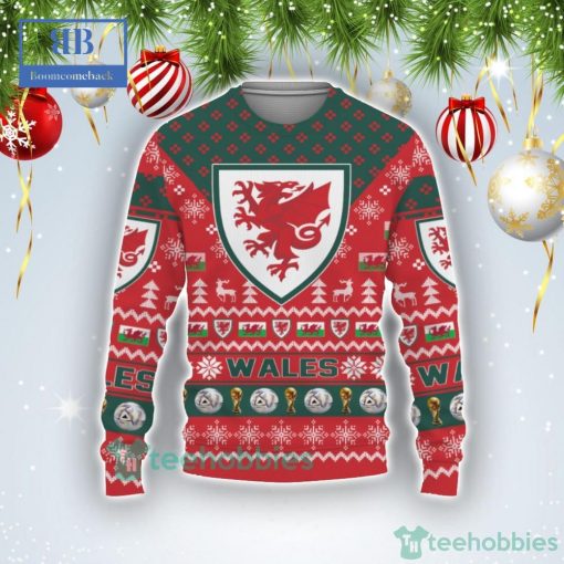 Wales National Football Team World Cup 2022 Qatar Style 1 Ugly Christmas Sweater