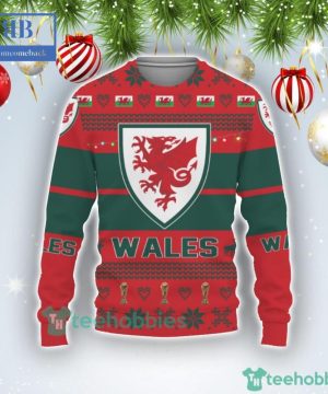 Wales National Football Team World Cup 2022 Qatar Style 2 Ugly Christmas Sweater