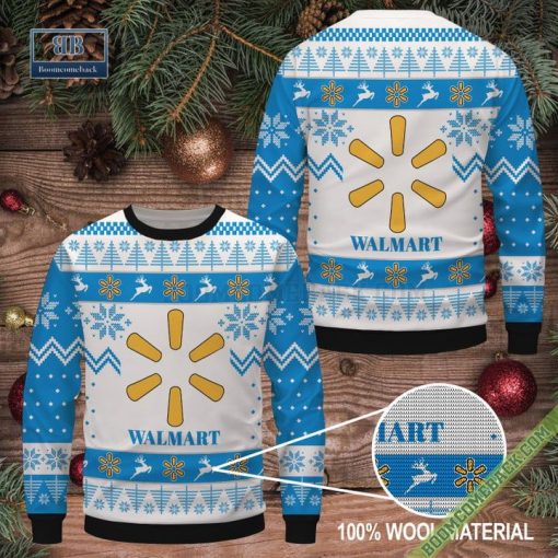 Walmart Logo Christmas Ugly Sweater Jumper
