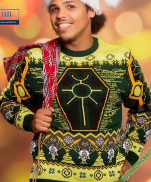 Warhammer 40000 Nefarious Necron Ugly Christmas Sweater Gift For Adult And Kid