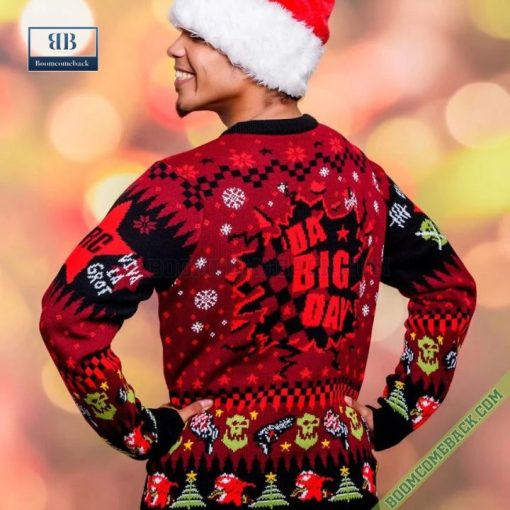 Warhammer 40K Da Red Gobbo Ugly Christmas Sweater