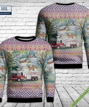 Watervliet, New York, Schuyler Heights Fire District Ugly Christmas Sweater