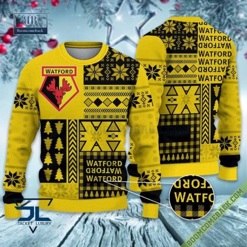 Watford Ugly Christmas Sweater, Christmas Jumper