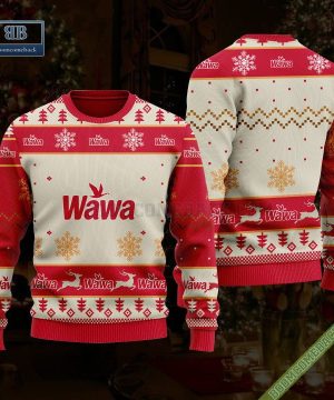 Wawa Reindeer 3D Ugly Christmas Sweater