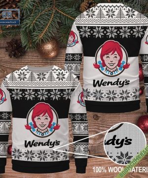 Wendy’s Fast Food Ugly Christmas Sweater