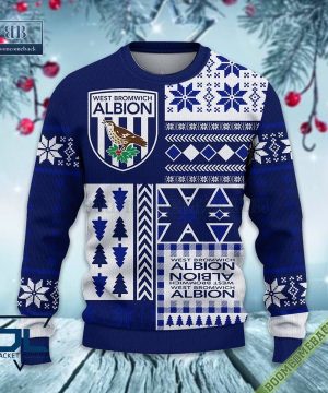 West Bromwich Albion Ugly Christmas Sweater, Christmas Jumper