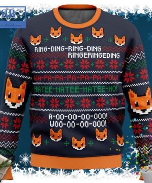 What Does The Fox Say Ugly Christmas Sweater