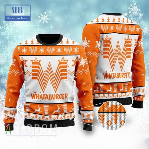 Whataburger Ugly Christmas Sweater