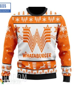 Whataburger Ugly Christmas Sweater