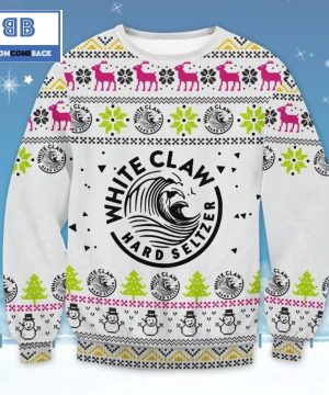 White Claw Hard Seltzer Ugly Christmas Sweater