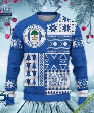 Wigan Athletic Ugly Christmas Sweater, Christmas Jumper