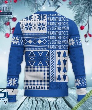 wigan athletic ugly christmas sweater christmas jumper 5 8esu8