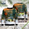 Wisconsin, City of Madison Fire Department Ugly Christmas Sweater