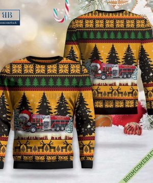 Wisconsin, Cottage Grove Fire Department Ugly Christmas Sweater