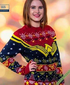 Wonder Woman Christmas Sweater Jumper