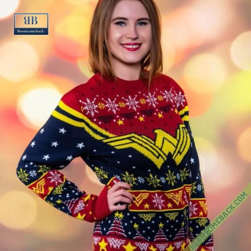 Wonder Woman Christmas Sweater Jumper