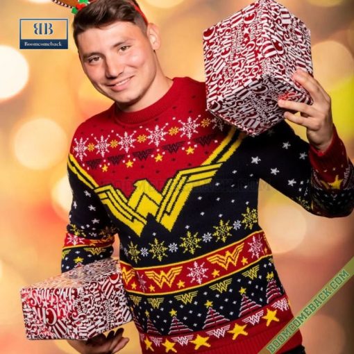 Wonder Woman Christmas Sweater Jumper