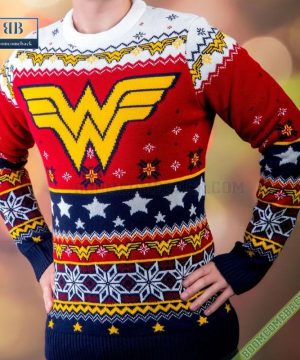 Wonder Woman Winter Land Ugly Christmas Sweater Gift For Adult And Kid