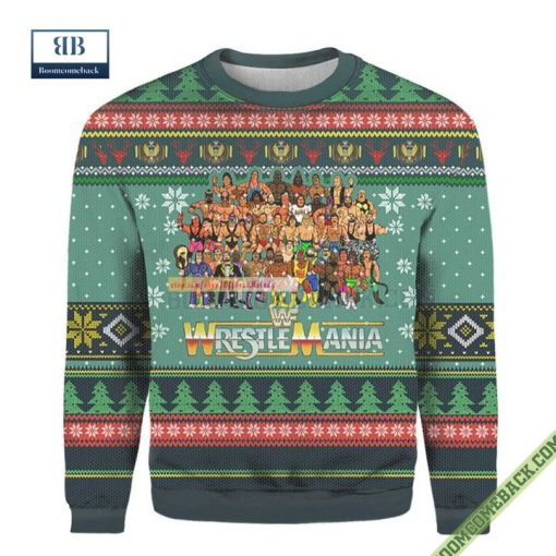 WrestleMania Ugly Christmas Sweater