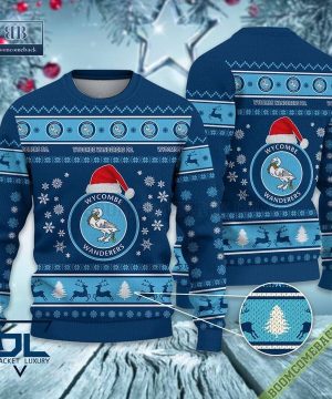 Wycombe Wanderers FC Trending Ugly Christmas Sweater