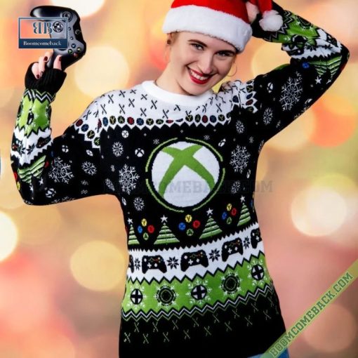 Xbox Unlocked Ugly Christmas Sweater Gift For Adult And Kid