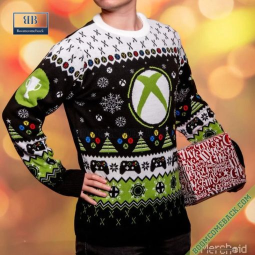 Xbox Unlocked Ugly Christmas Sweater Gift For Adult And Kid