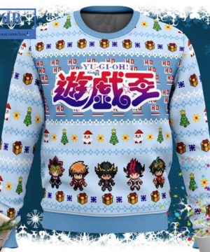 Yu-Gi-Oh Character Sprites Ugly Christmas Sweater