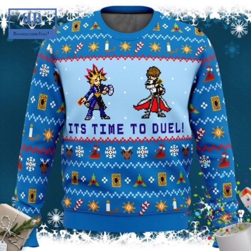 Yu-Gi-Oh It’s Time To Duel Ugly Christmas Sweater