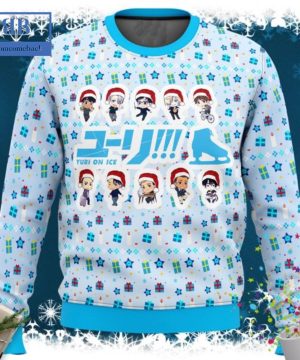 Yuri On Ice Chibi Ugly Christmas Sweater