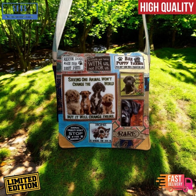 Rescue Dogs Make The Best Pets Tote Bag