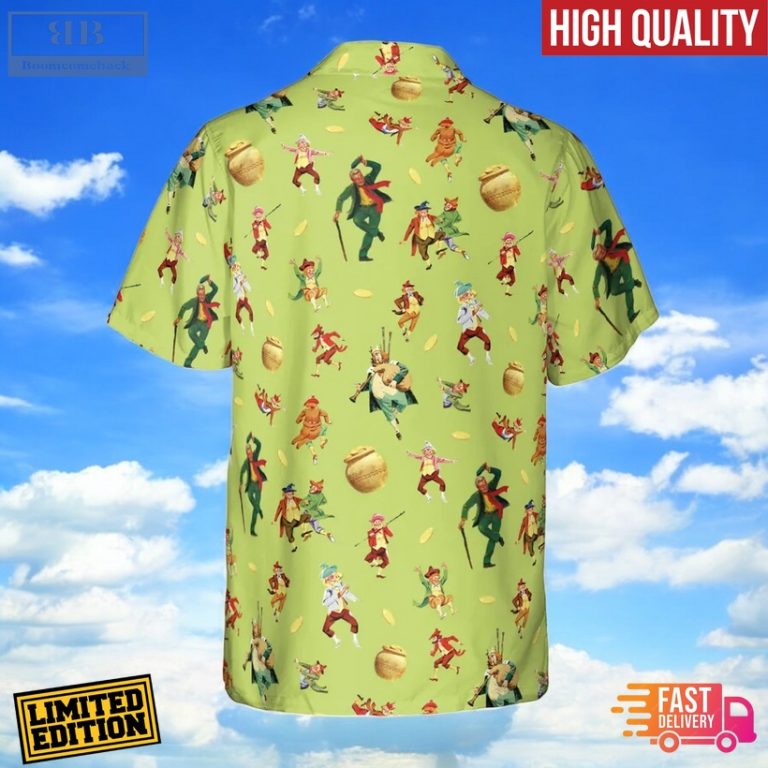 Irish Movie Darby O’Gill Characters Hawaiian Shirt