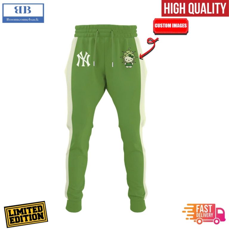 New York Yankees x 32 Algae Hello Kitty Baseball Jersey And Cap
