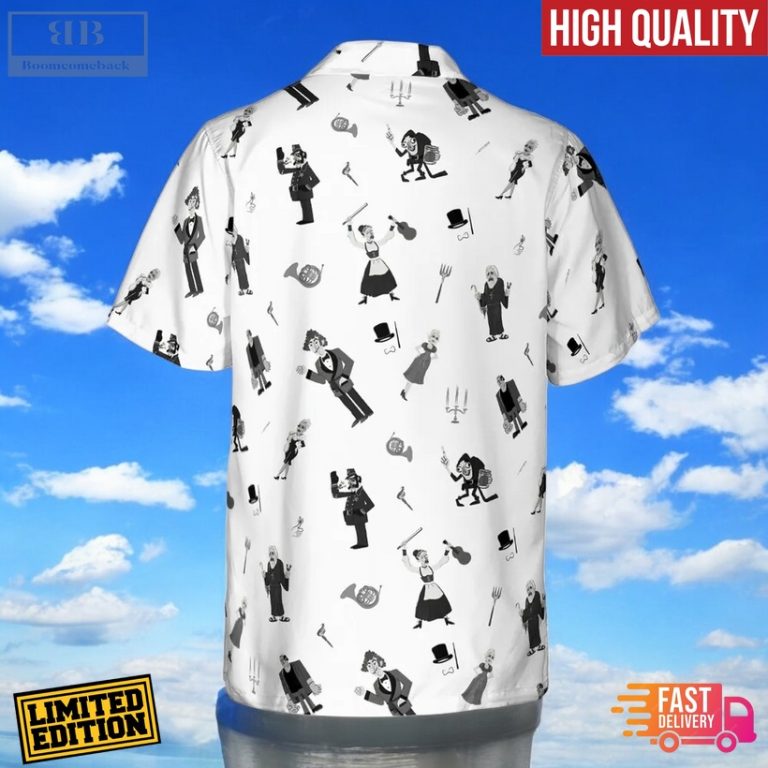 Frankenstein Characters Short Sleeve Hawaiian Shirt