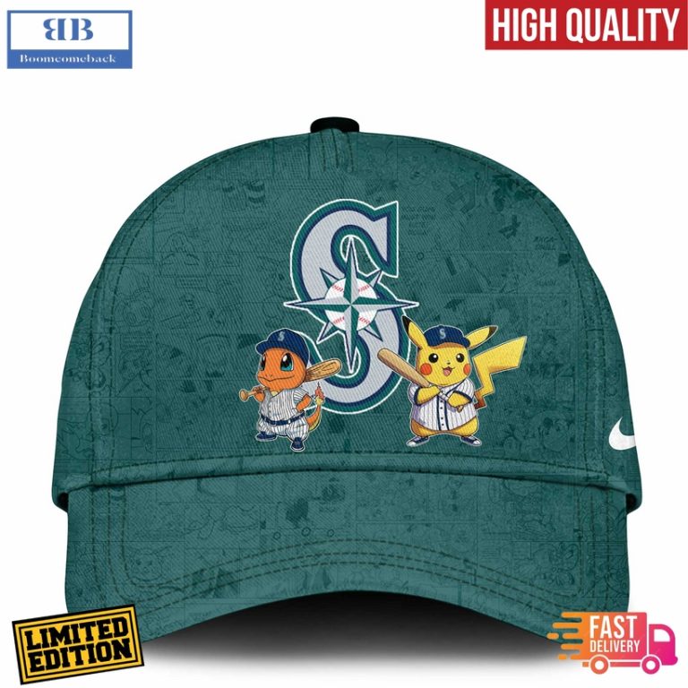 Seattle Mariners x Pokémon Go 3D Hoodie Jersey