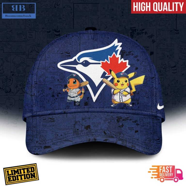 Toronto Blue Jays x Pokémon Go 3D Hoodie Jersey