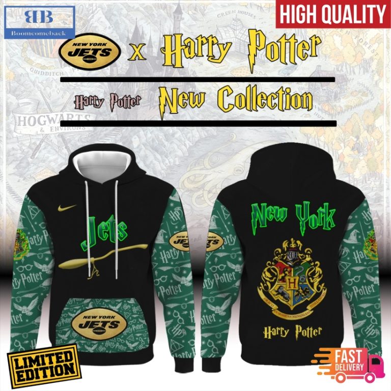 New York Jets x Harry Potter All Over Print Hoodie