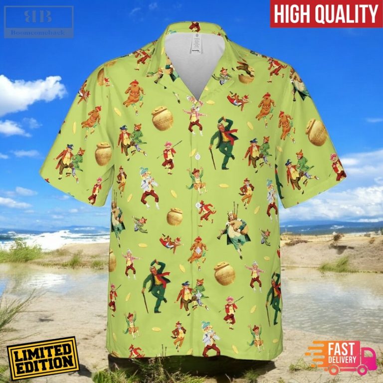 Irish Movie Darby O’Gill Characters Hawaiian Shirt
