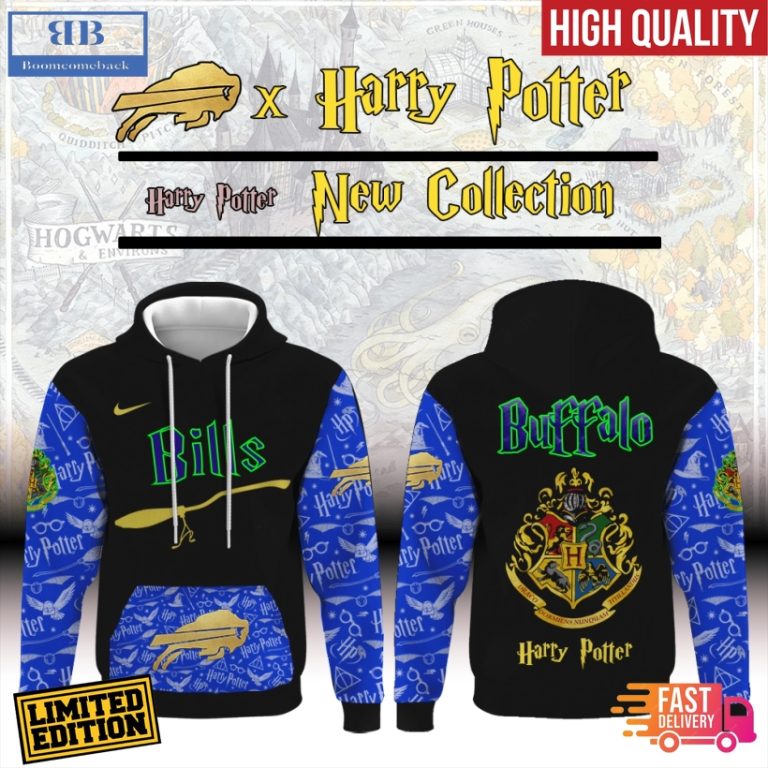 Buffalo Bills x Harry Potter All Over Print Hoodie