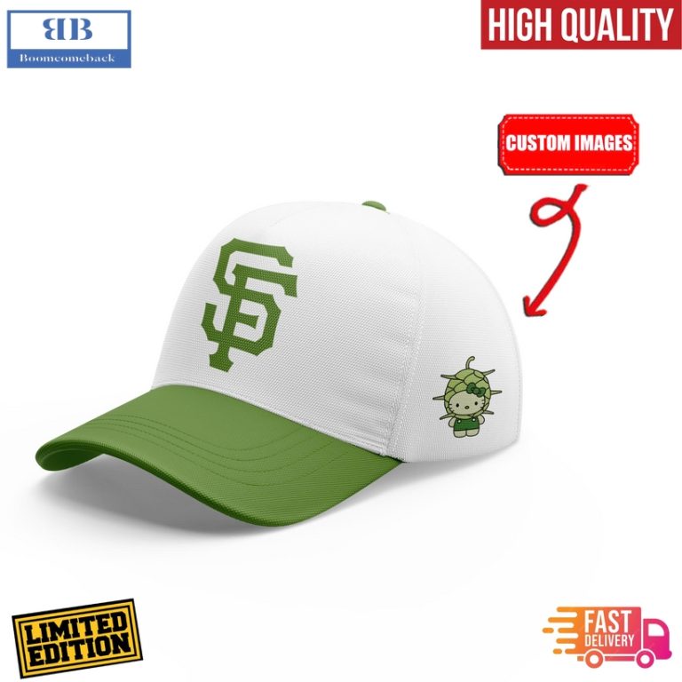 San Francisco Giants x 32 Algae Hello Kitty Baseball Jersey And Cap