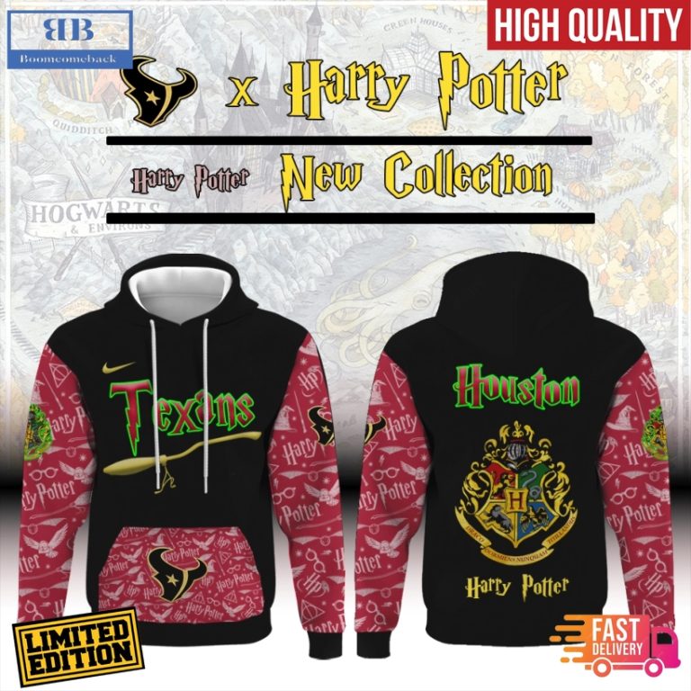 Houston Texans x Harry Potter All Over Print Hoodie