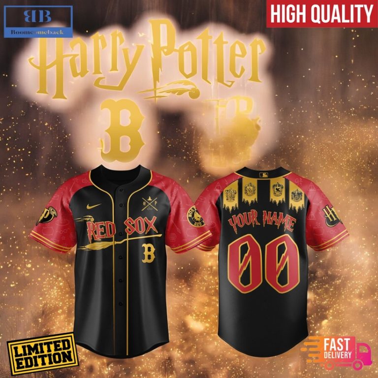 Personalized Boston Red Sox Harry Potter Baseball Jersey Shirt