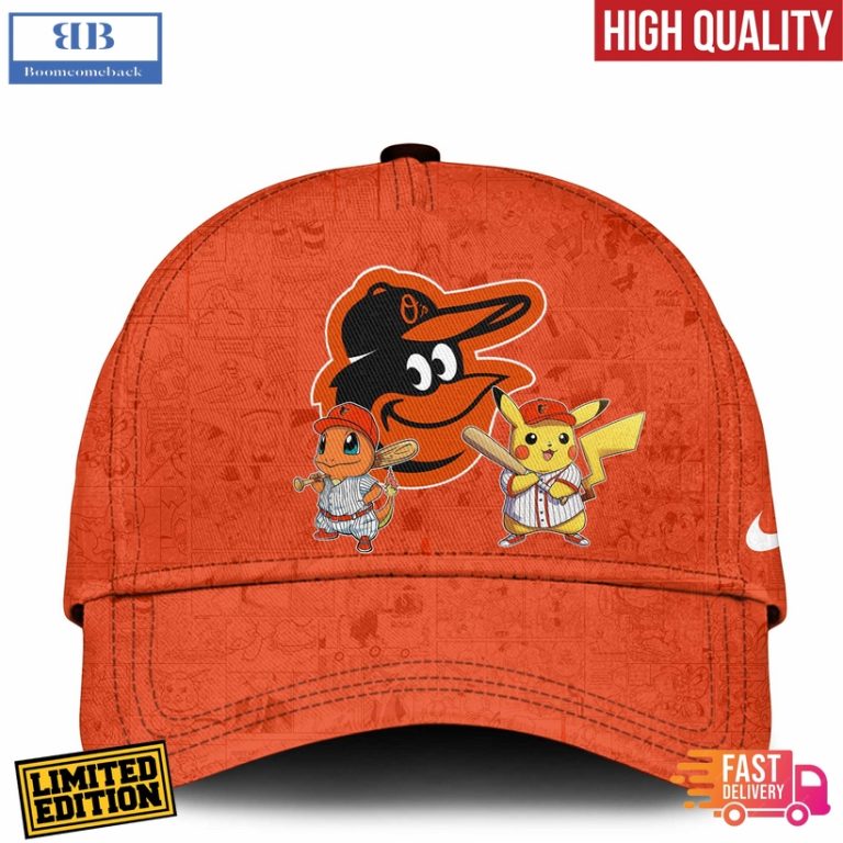 Baltimore Orioles x Pokémon Go 3D Hoodie Jersey
