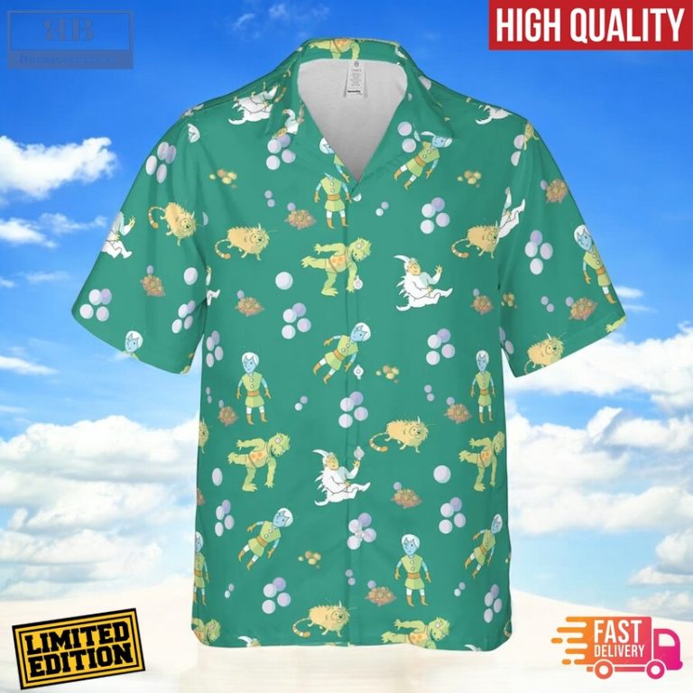 Gorn Alien Star Trek Aloha Hawaiian Shirt