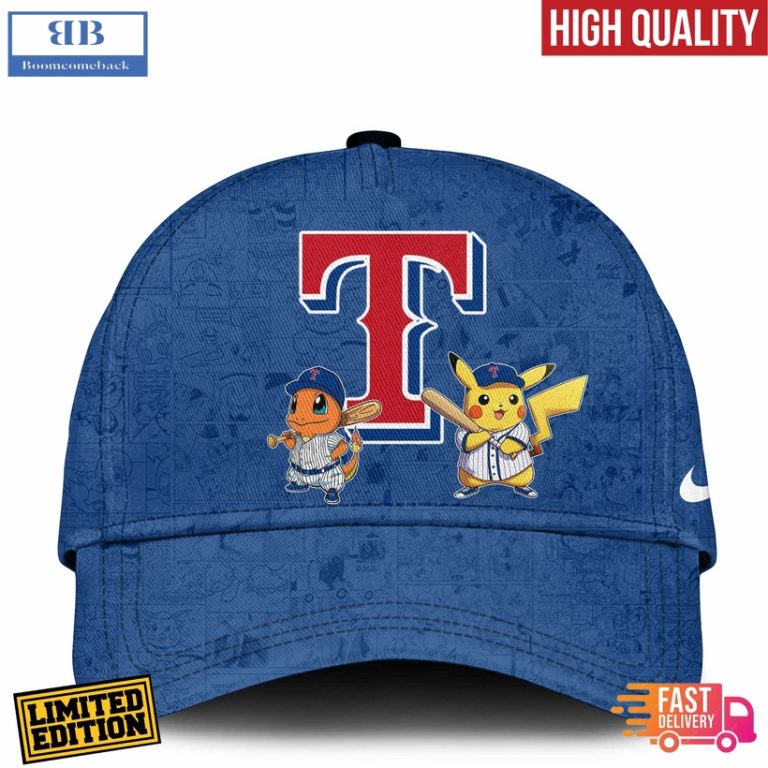 Texas Rangers x Pokémon Go 3D Hoodie Jersey