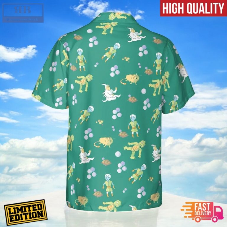 Gorn Alien Star Trek Aloha Hawaiian Shirt