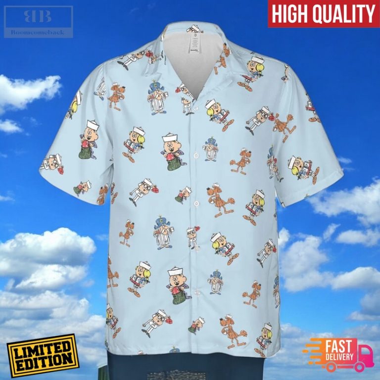 Vintage Crunch Cereal Hawaiian Shirt